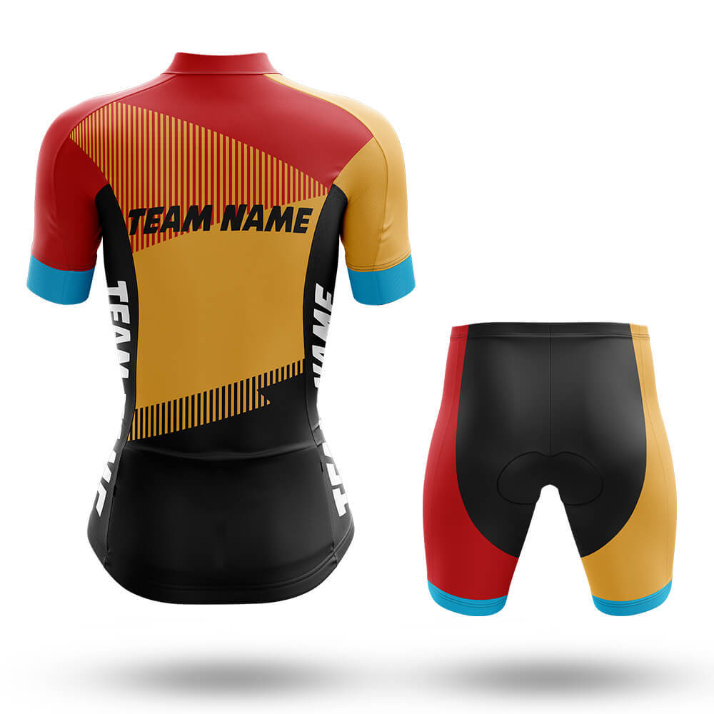 Custom Team Name M17 - Women's Cycling Kit-Full Set-Global Cycling Gear