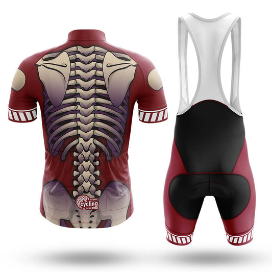 Retro Skeleton - Men's Cycling Kit-Full Set-Global Cycling Gear