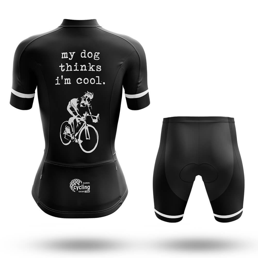 My Dog Thinks I'm Cool - Women's Cycling Kit-Full Set-Global Cycling Gear