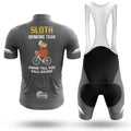 Sloth Drinking Team - Grey - Men's Cycling Kit-Full Set-Global Cycling Gear