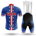 USA Theme - Men's Cycling Kit-Full Set-Global Cycling Gear