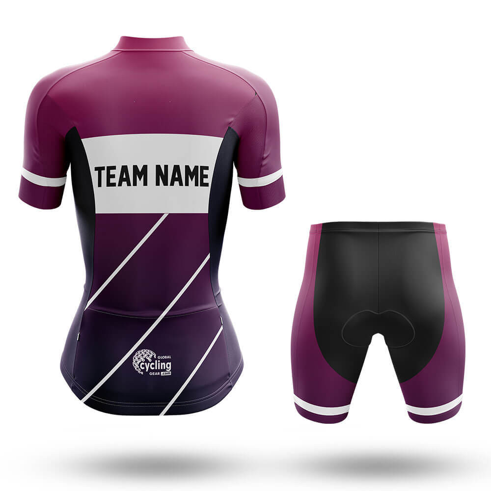 Custom Team Name S17 - Women's Cycling Kit-Full Set-Global Cycling Gear