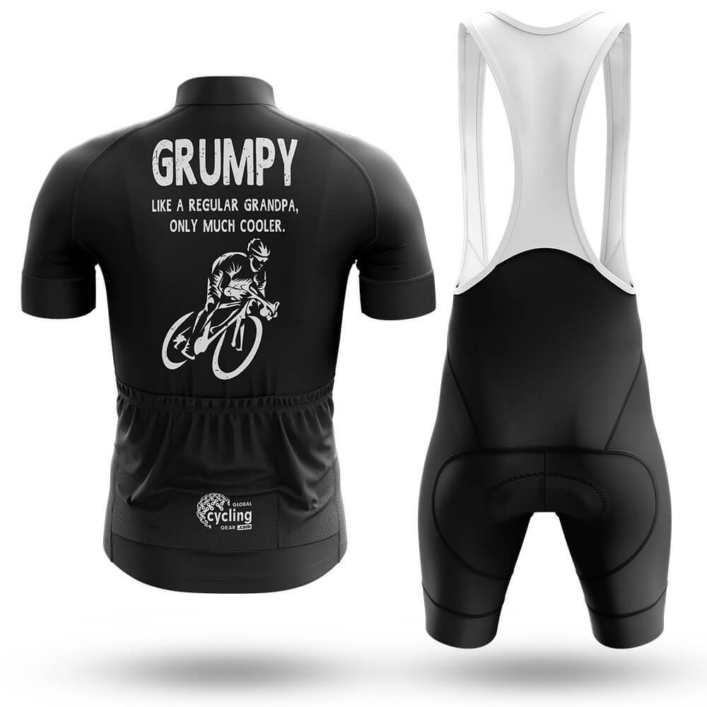 Grumpy But Cooler - Men's Cycling Kit-Full Set-Global Cycling Gear