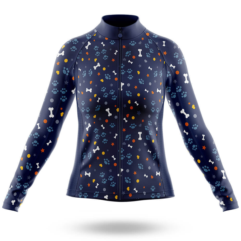 Dog Lover V4 - Women's Cycling Kit-Short Sleeve Jersey-Global Cycling Gear