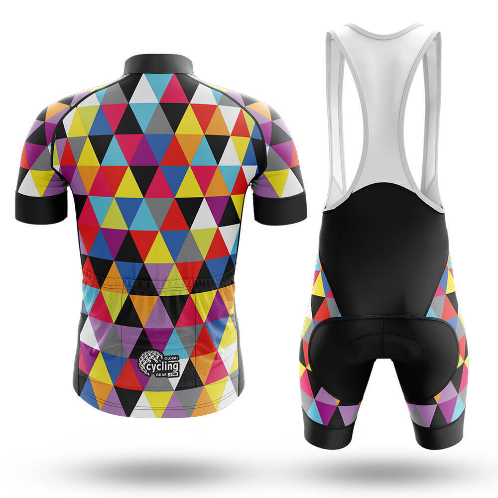 Color Triangles - Men's Cycling Kit-Full Set-Global Cycling Gear