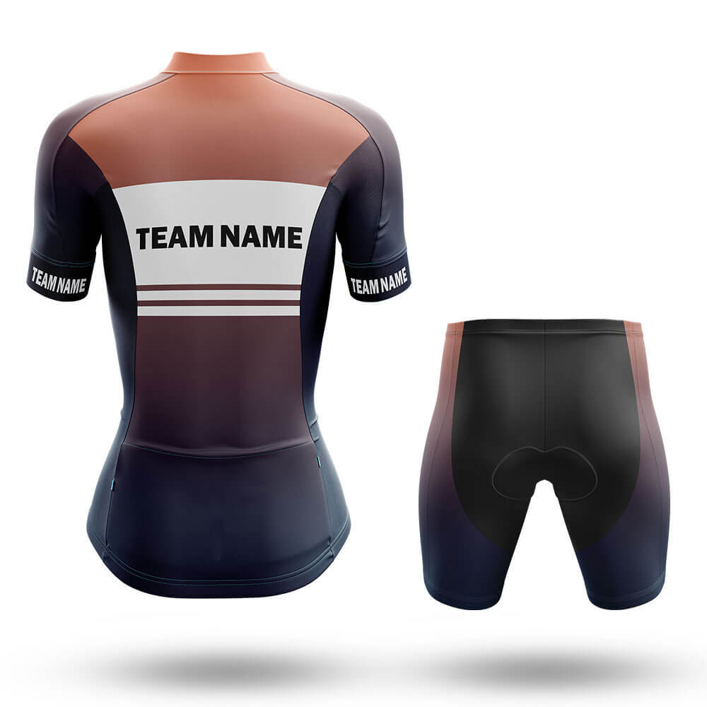 Custom Team Name S2 Cream - Women's Cycling Kit-Full Set-Global Cycling Gear