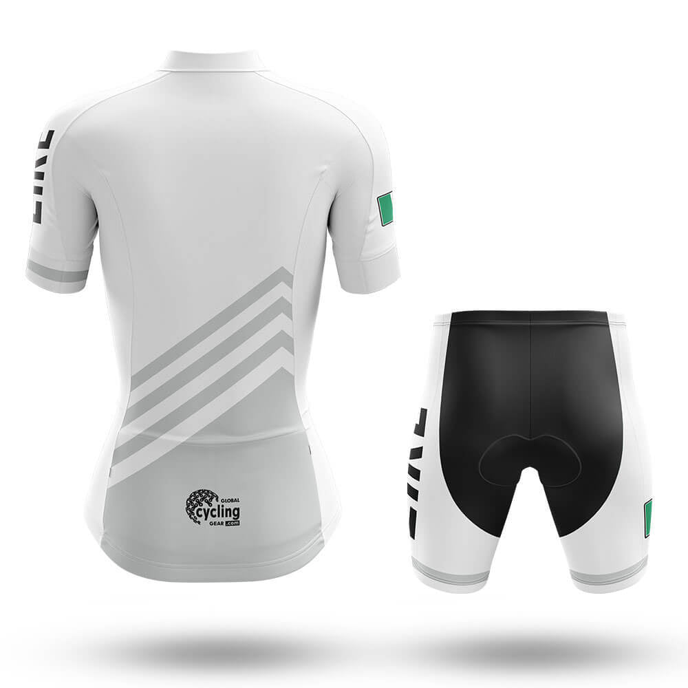 Éire S5 White - Women - Cycling Kit-Full Set-Global Cycling Gear