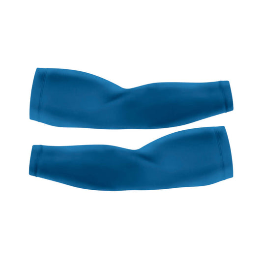 Blue - Arm And Leg Sleeves-S-Global Cycling Gear