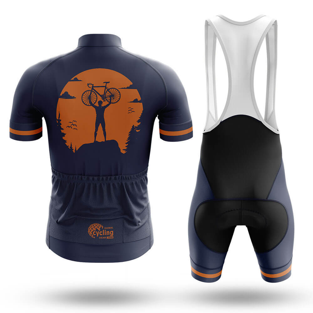 Sunset Bike Ride - Men's Cycling Kit-Full Set-Global Cycling Gear