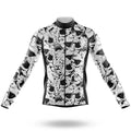 Shark Jaws - Men's Cycling Kit-Long Sleeve Jersey-Global Cycling Gear