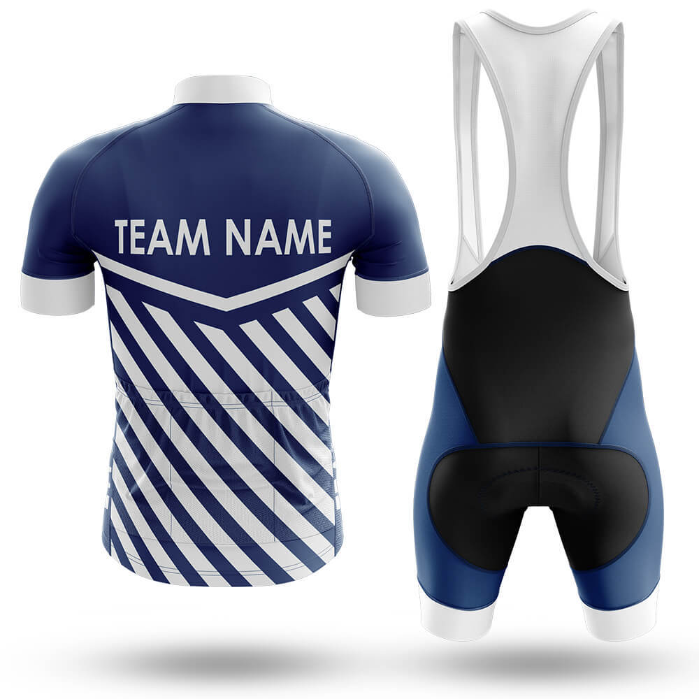 Custom Team Name M3 Navy - Men's Cycling Kit-Full Set-Global Cycling Gear