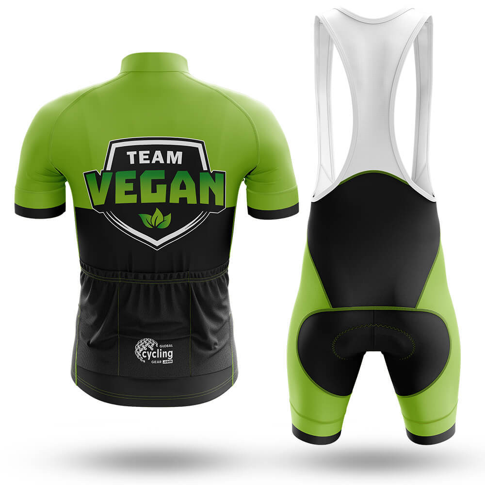 Team Vegan V4 - Men's Cycling Kit-Full Set-Global Cycling Gear