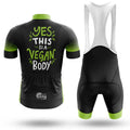 Vegan Fitness - Men's Cycling Kit-Full Set-Global Cycling Gear