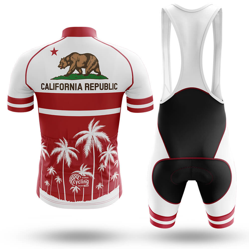 California Republic V8 - Men's Cycling Kit-Full Set-Global Cycling Gear