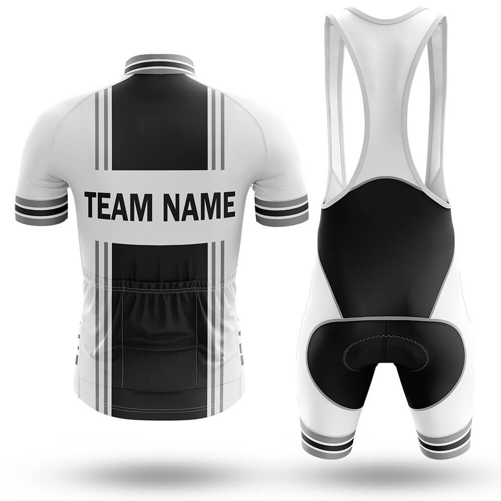 Custom Team Name M4 Black - Men's Cycling Kit-Full Set-Global Cycling Gear