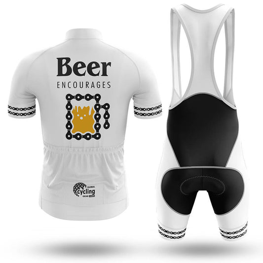 Beer Encourages - Men's Cycling Kit-Full Set-Global Cycling Gear