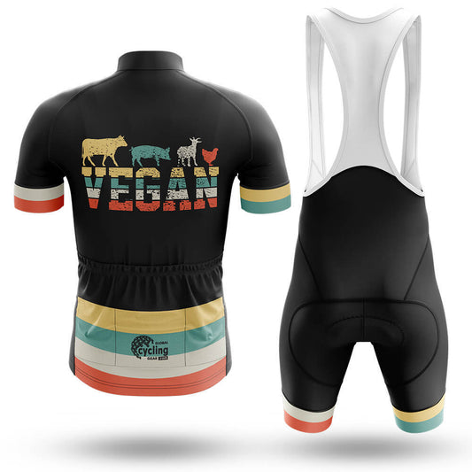 Vegan Vintage - Men's Cycling Kit-Full Set-Global Cycling Gear