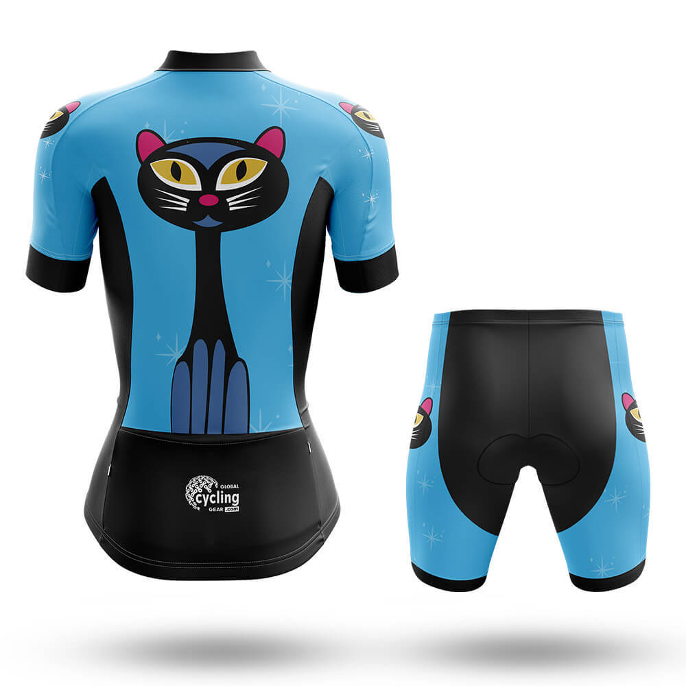 Night Cat Blue - Women's Cycling Kit - Global Cycling Gear