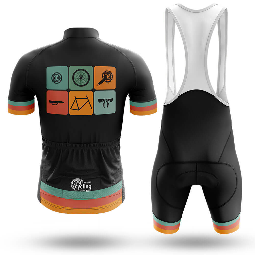 Bicycle Parts - Men's Cycling Kit-Full Set-Global Cycling Gear