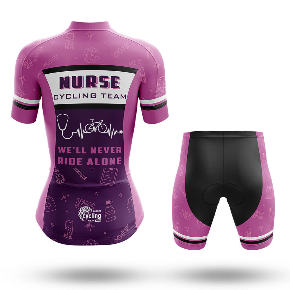 Nurse Cycling Team - Women's Cycling Kit-Full Set-Global Cycling Gear