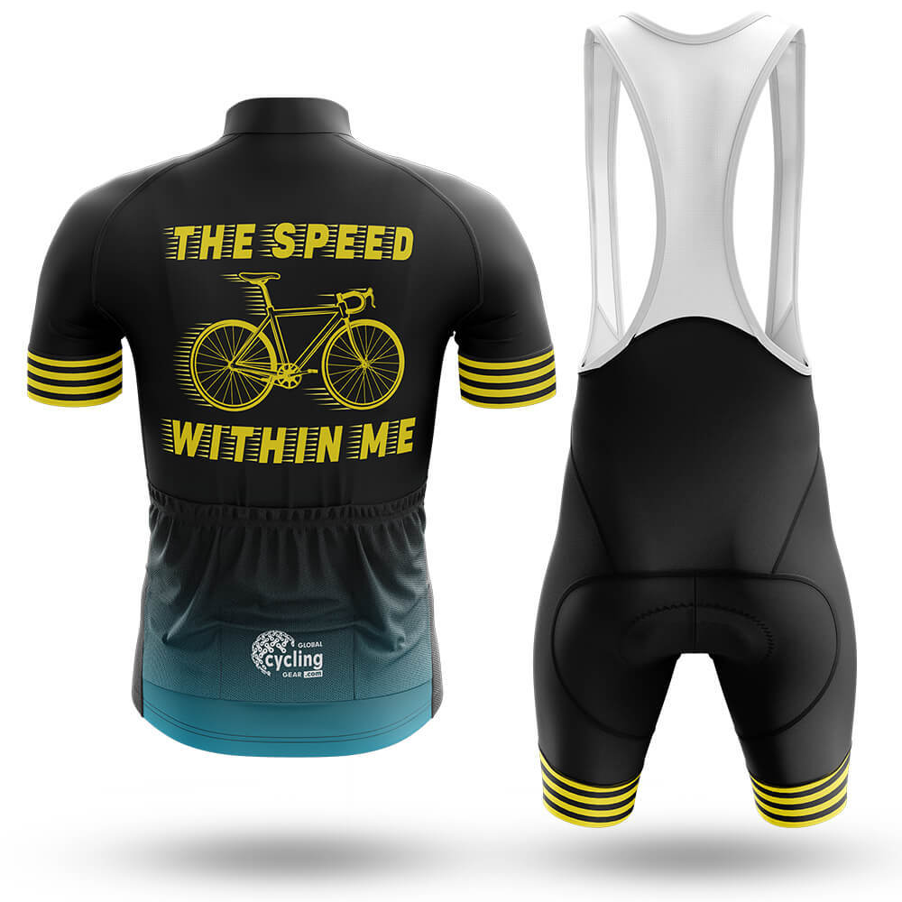 The Speed Within Me - Men's Cycling Kit-Full Set-Global Cycling Gear