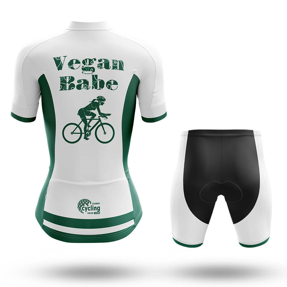 Vegan Babe - Women's Cycling Kit-Full Set-Global Cycling Gear