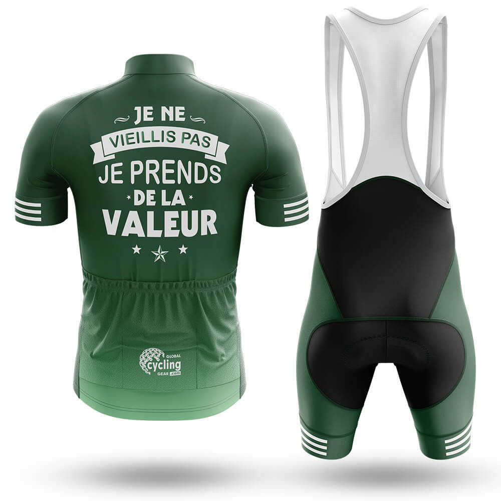 Je Ne Vieillis Pas - Men's Cycling Kit-Full Set-Global Cycling Gear