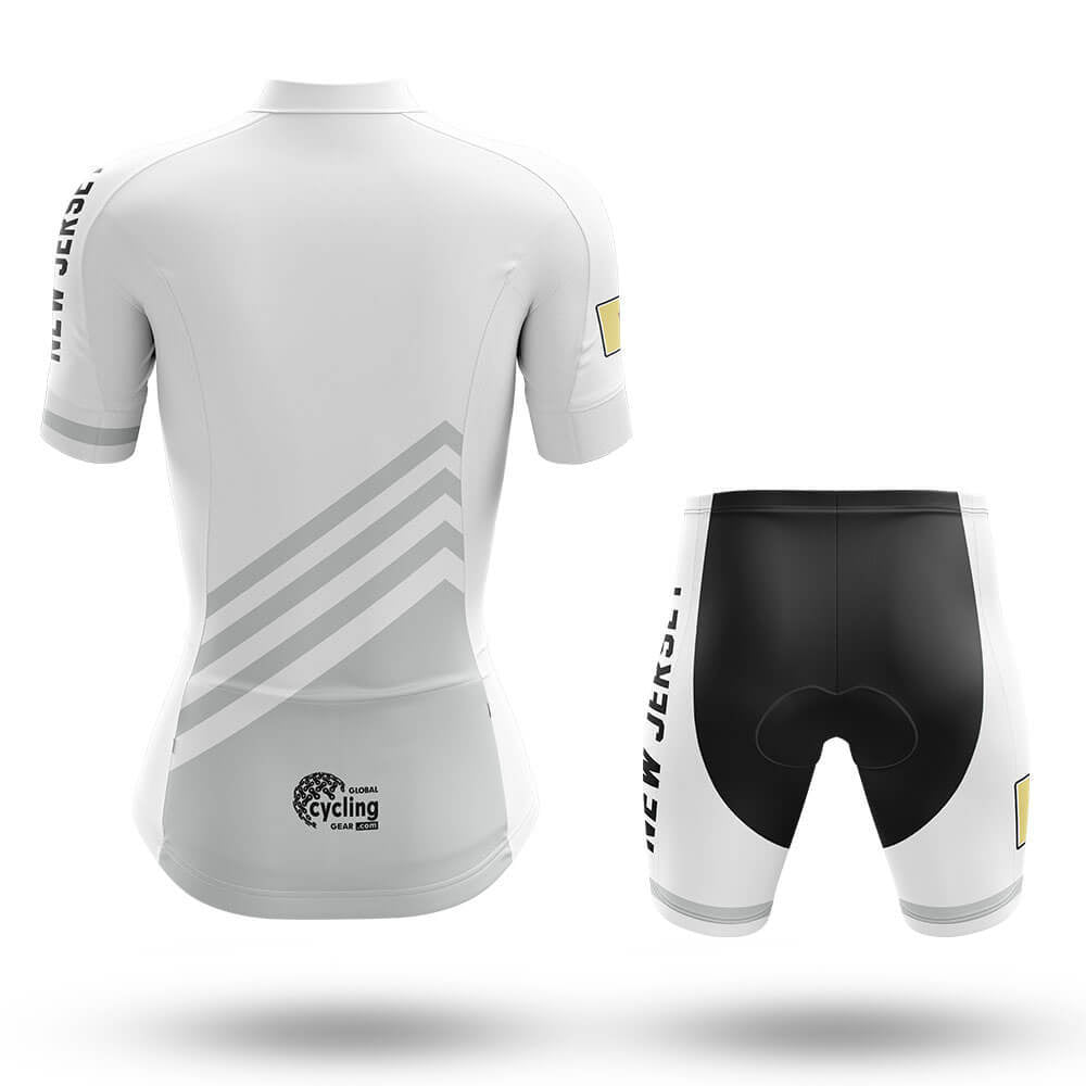 New Jersey S4 White - Women - Cycling Kit-Full Set-Global Cycling Gear