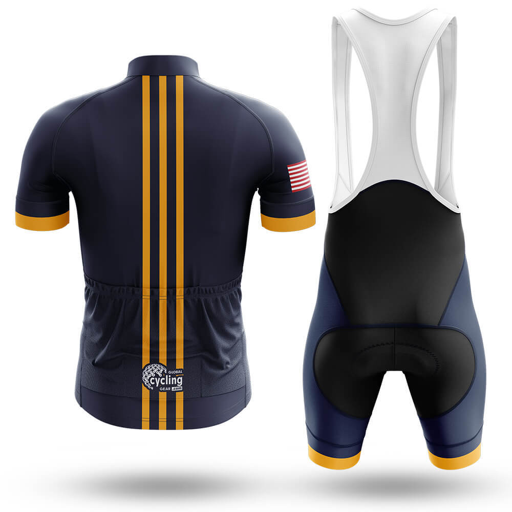 Navy Vintage - Men's Cycling Kit-Full Set-Global Cycling Gear