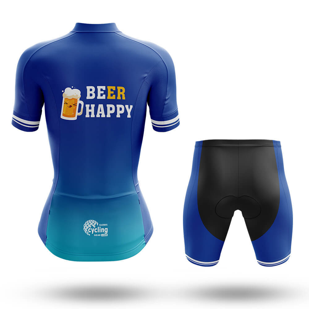 Beer Happy - Women's Cycling Kit-Full Set-Global Cycling Gear