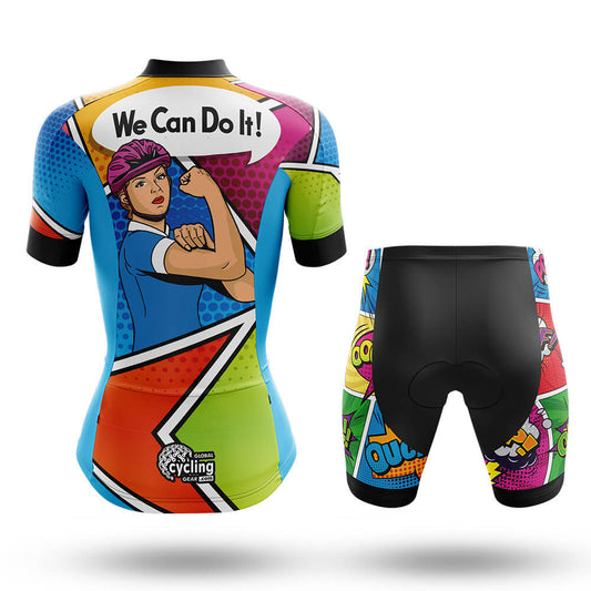 We Can Do It V4 - Women - Cycling Kit-Full Set-Global Cycling Gear