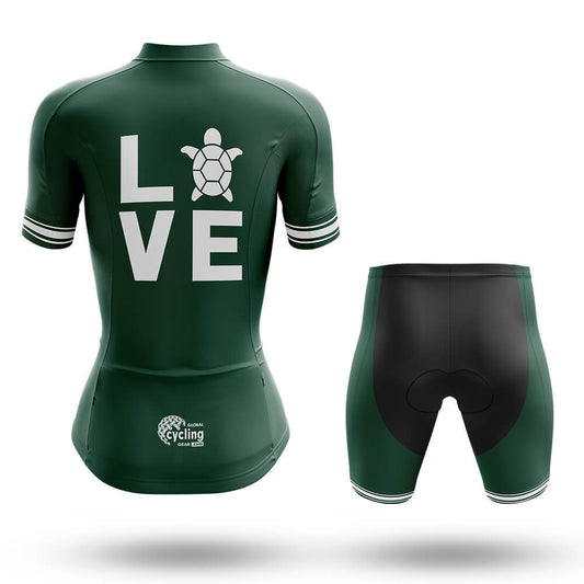 Love Turtles - Women's Cycling Kit-Full Set-Global Cycling Gear