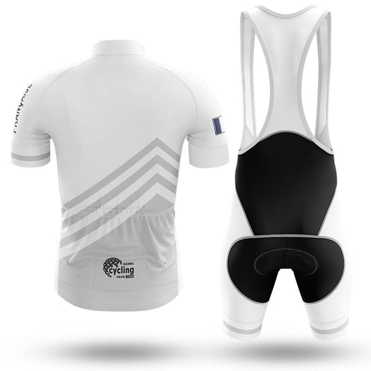 Française S5 White - Men's Cycling Kit-Full Set-Global Cycling Gear