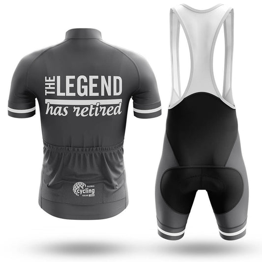 The Legend Has Retired - Men's Cycling Kit-Full Set-Global Cycling Gear