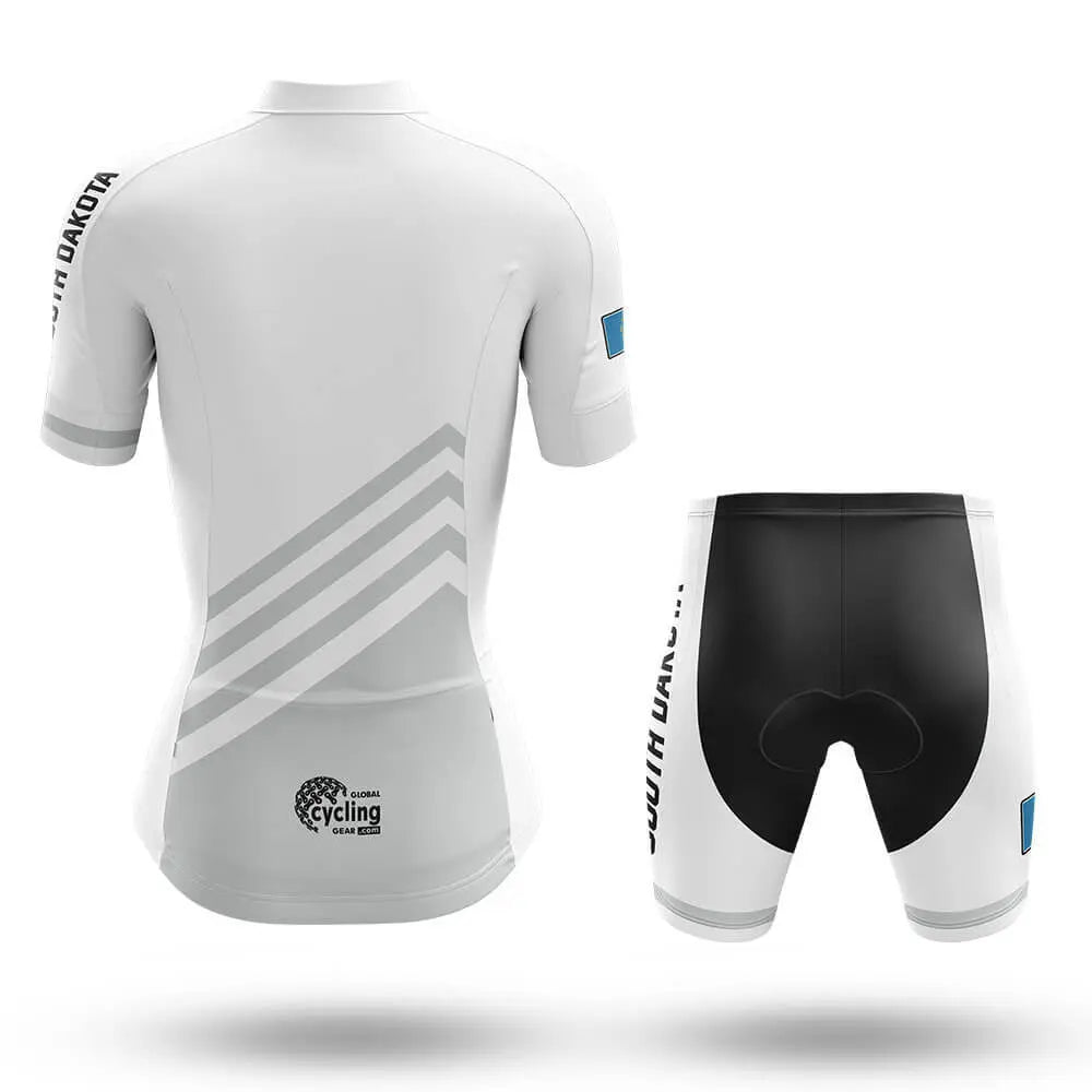South Dakota S4 White - Women - Cycling Kit-Full Set-Global Cycling Gear