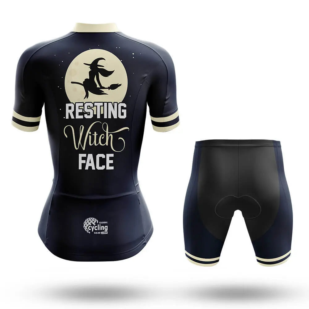 Resting Witch Face - Women - Cycling Kit-Full Set-Global Cycling Gear
