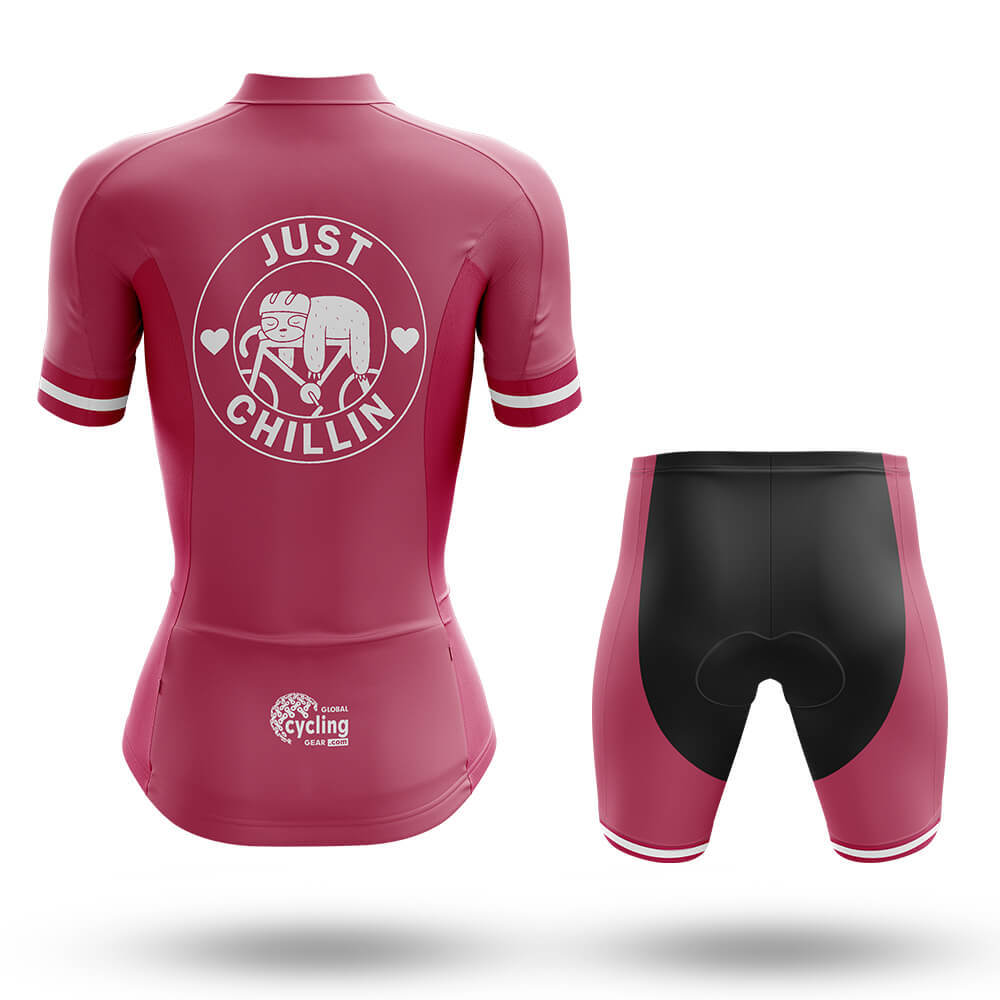 Just Chillin - Women's Cycling Kit-Full Set-Global Cycling Gear