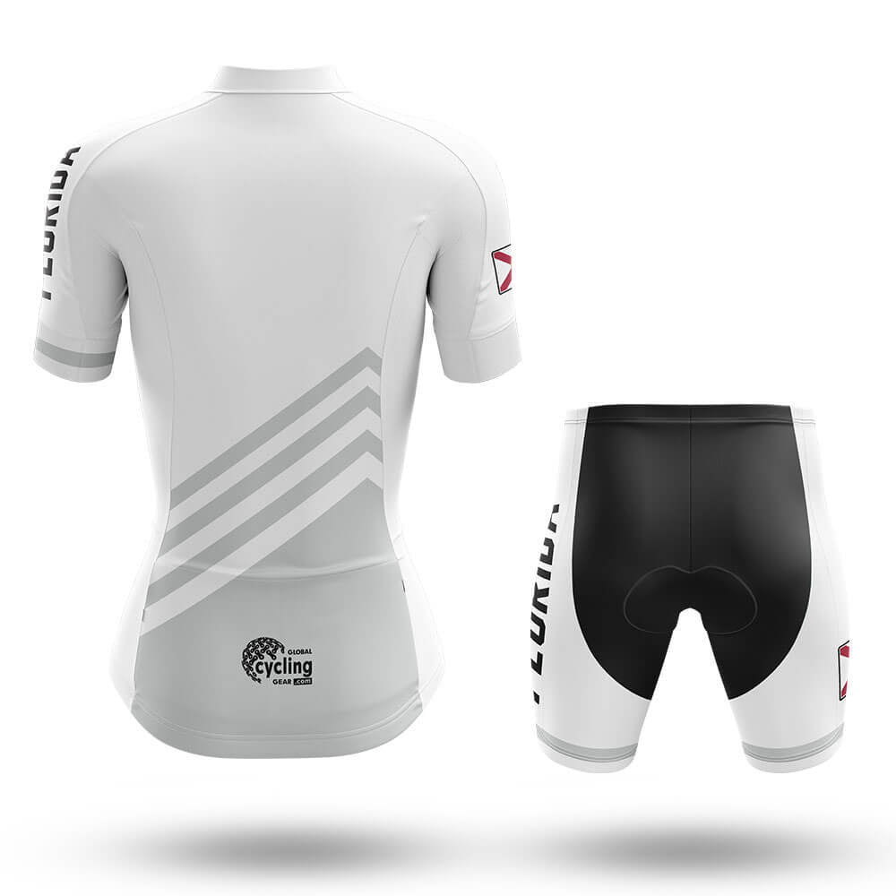 Florida S4 White - Women - Cycling Kit-Full Set-Global Cycling Gear