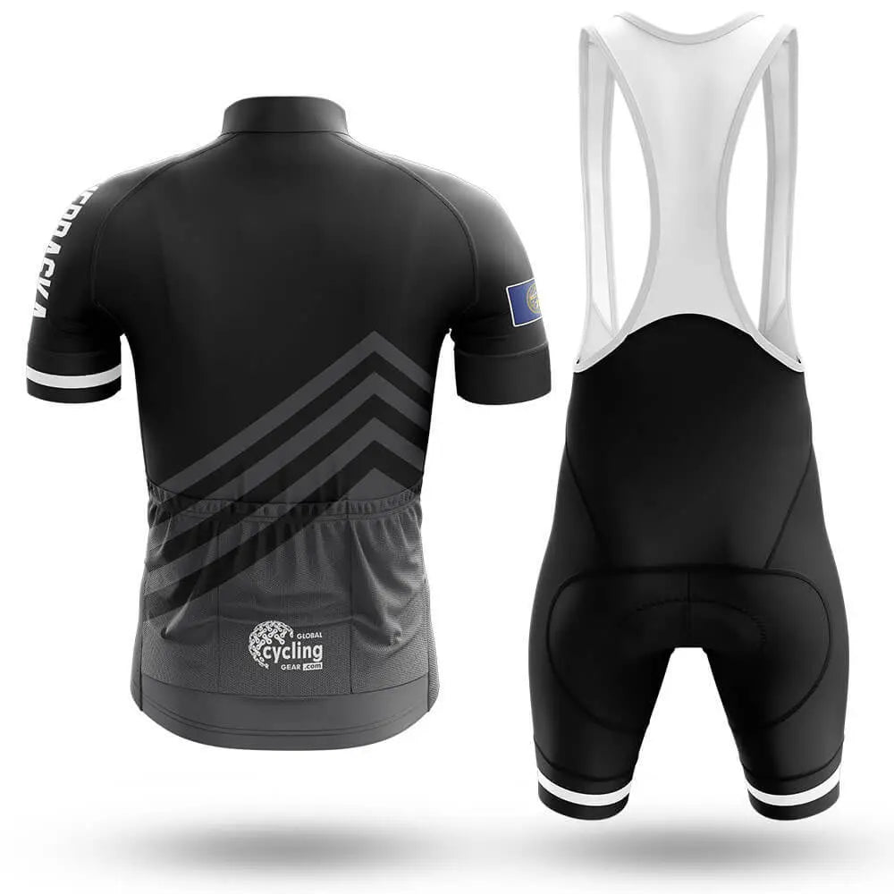 Nebraska S4 Black - Men's Cycling Kit-Full Set-Global Cycling Gear