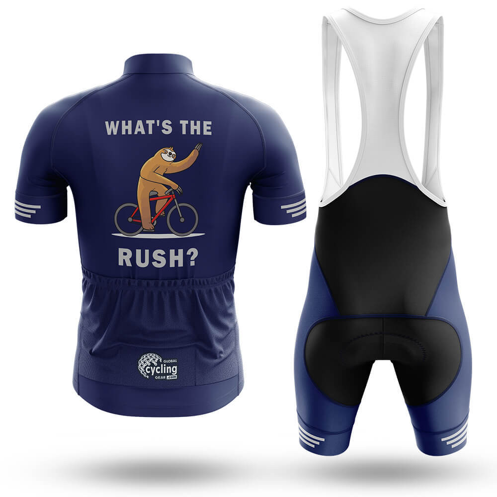 What's The Rush - Men's Cycling Kit-Full Set-Global Cycling Gear