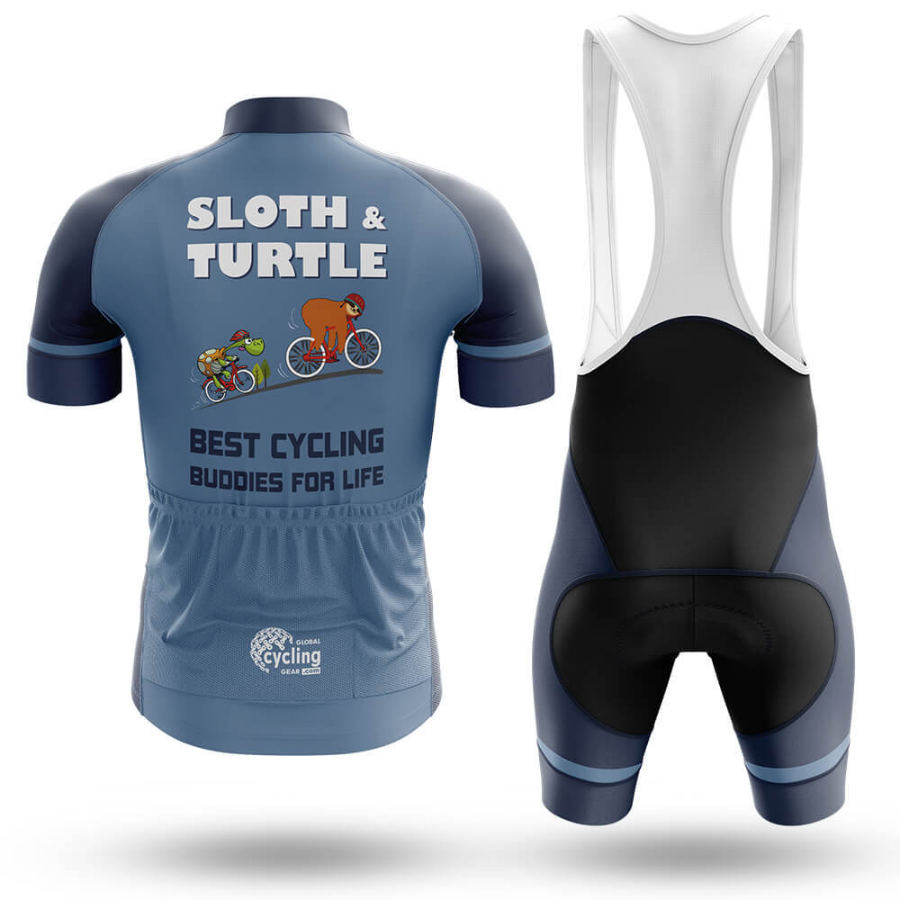 Sloth And Turtle V3 - Men's Cycling Kit-Full Set-Global Cycling Gear