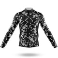 Skeleton Dancing - Men's Cycling Kit-Long Sleeve Jersey-Global Cycling Gear