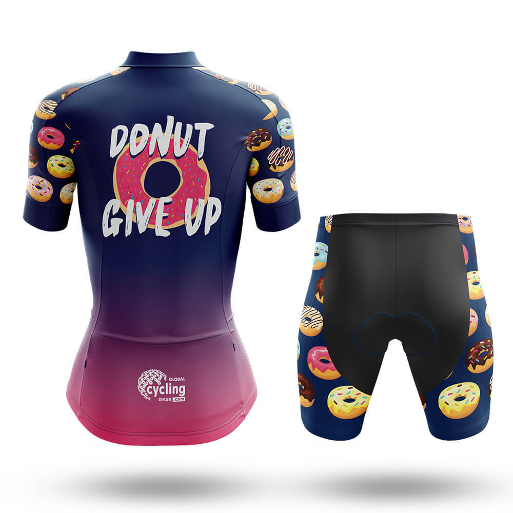 Donut Give Up V2 - Women - Cycling Kit-Full Set-Global Cycling Gear