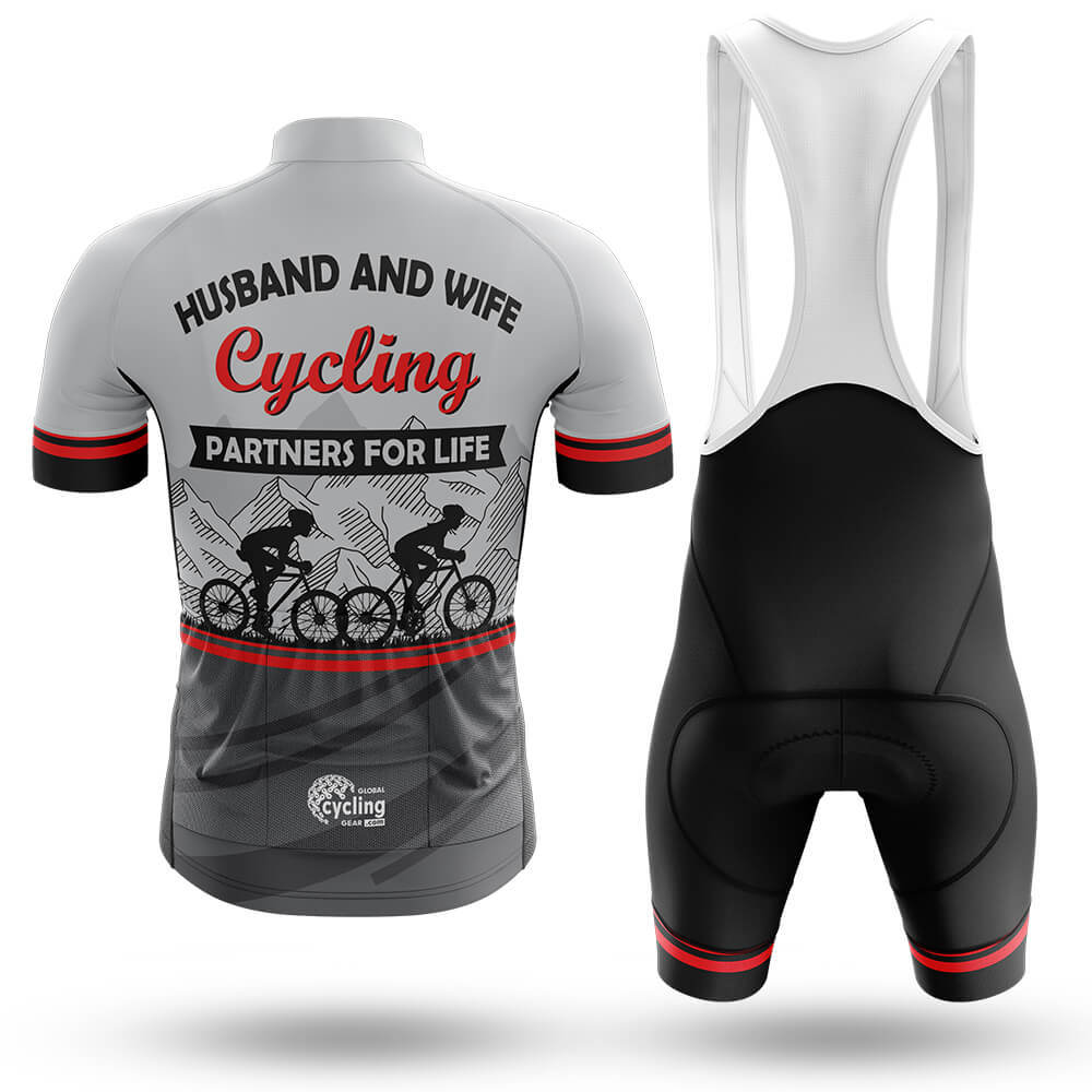 Husband And Wife V4 - Men's Cycling Kit-Full Set-Global Cycling Gear
