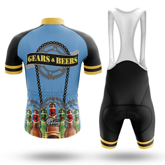 Gears & Beers - Men's Cycling Kit-Full Set-Global Cycling Gear