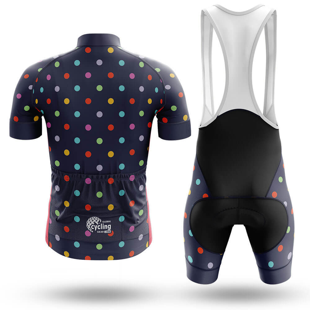 Polka Dot - Men's Cycling Kit-Full Set-Global Cycling Gear