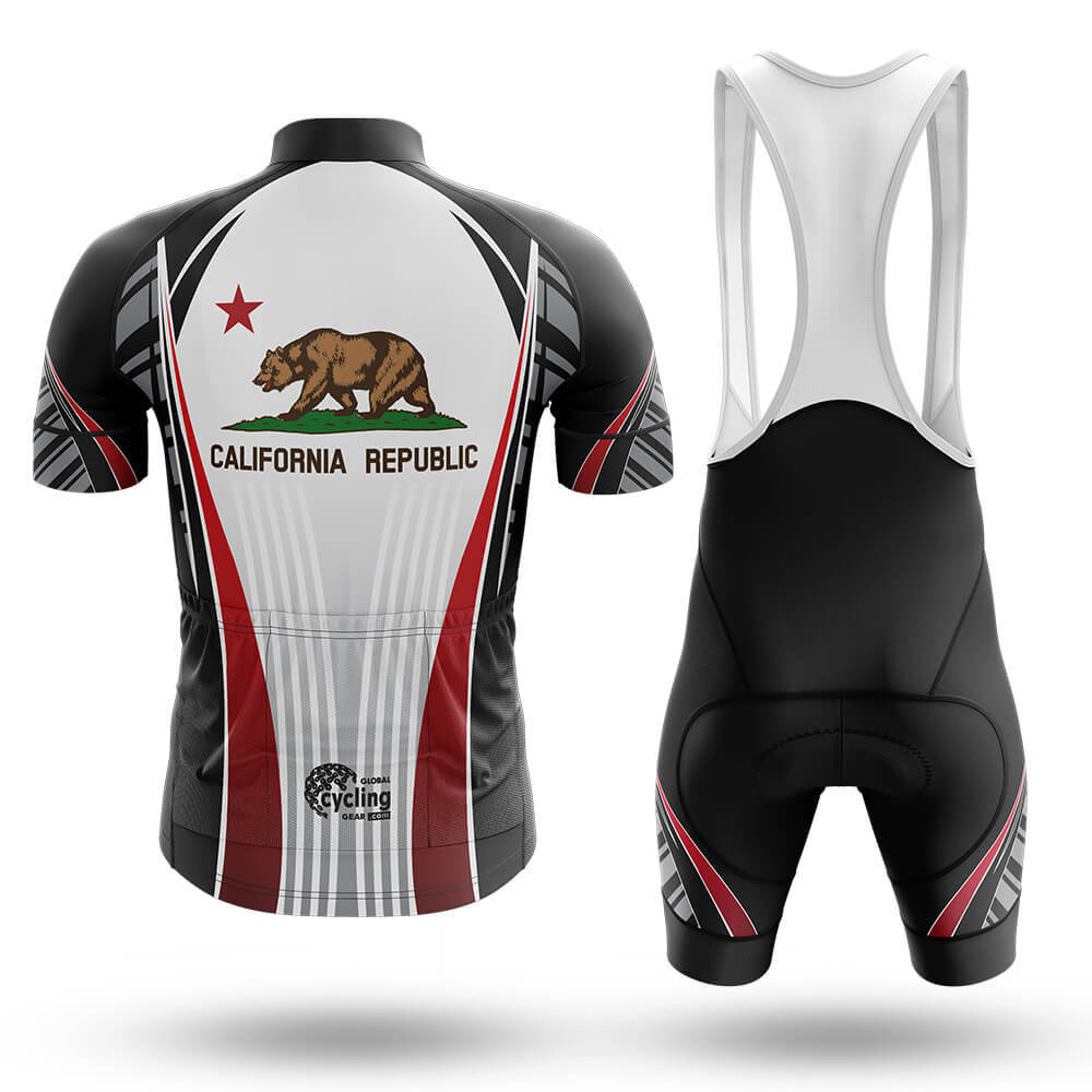 California Republic V6 - Men's Cycling Kit-Full Set-Global Cycling Gear