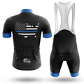 American Flag - Blue - Men's Cycling Kit-Full Set-Global Cycling Gear