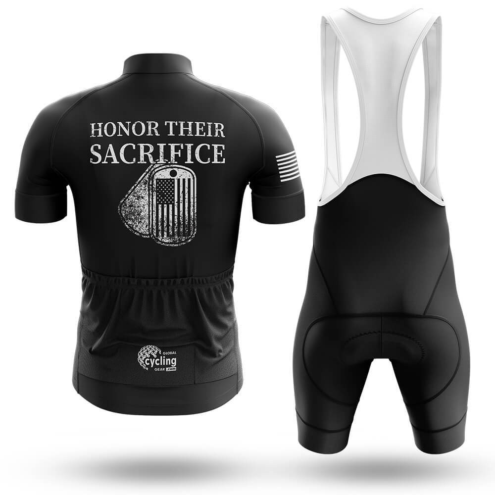 Honor Their Sacrifice - Men's Cycling Kit-Full Set-Global Cycling Gear