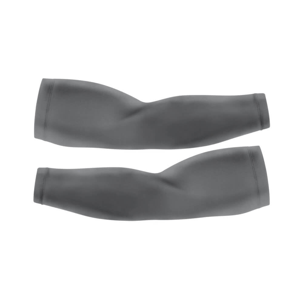 Grey - Arm And Leg Sleeves-S-Global Cycling Gear